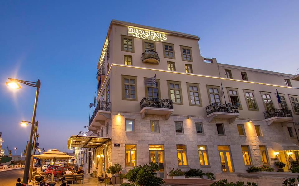 Diogenis Hotel Ermúpoli Kültér fotó